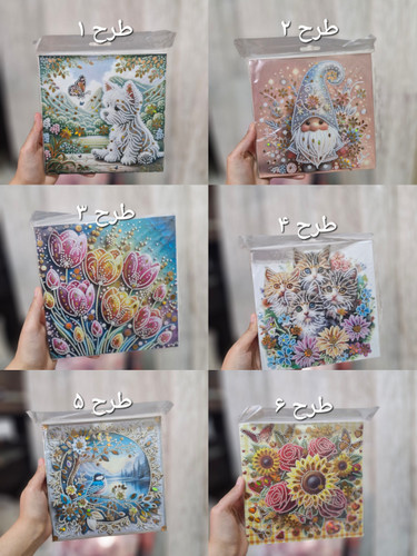 نقاشی الماسی شاین دار ۲۰ در ۲۰