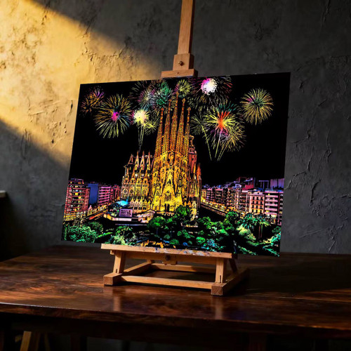 اسکرچ برد دو برگی a3